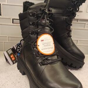 Ozark Trail Black Waterproof Winter Boots